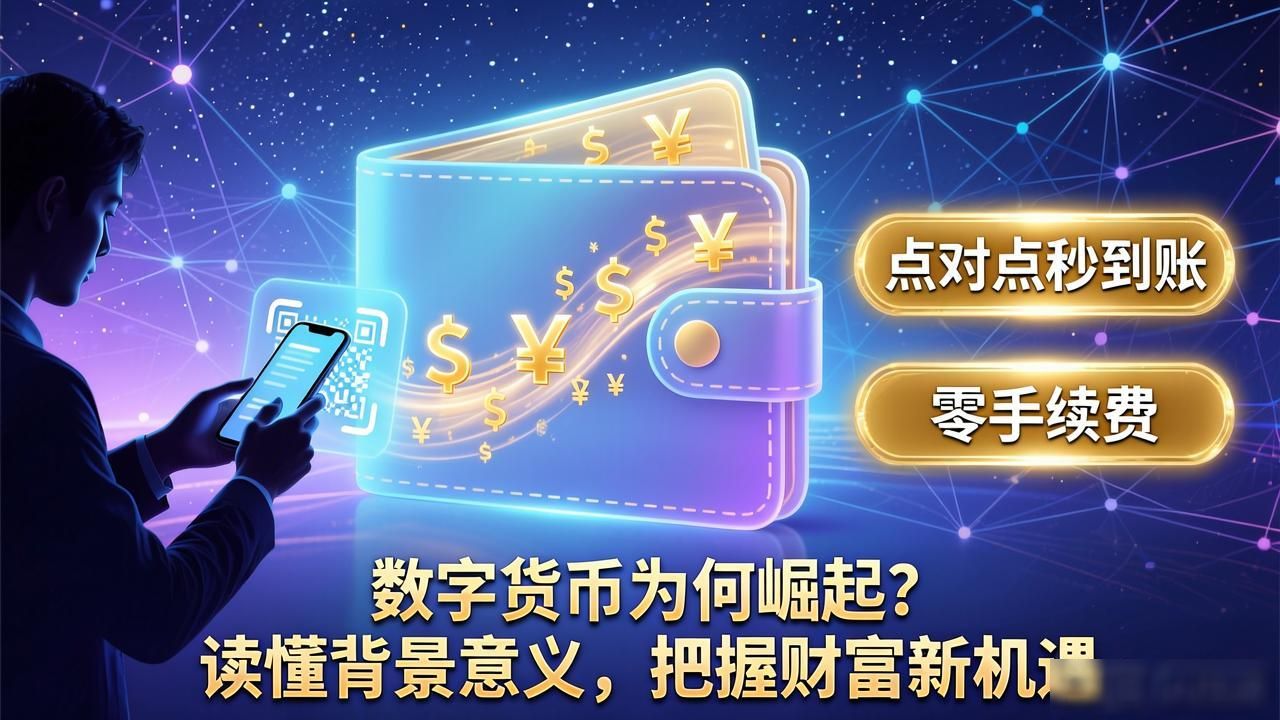 数字货币为何崛起？读懂背景意义，把握财富新机遇