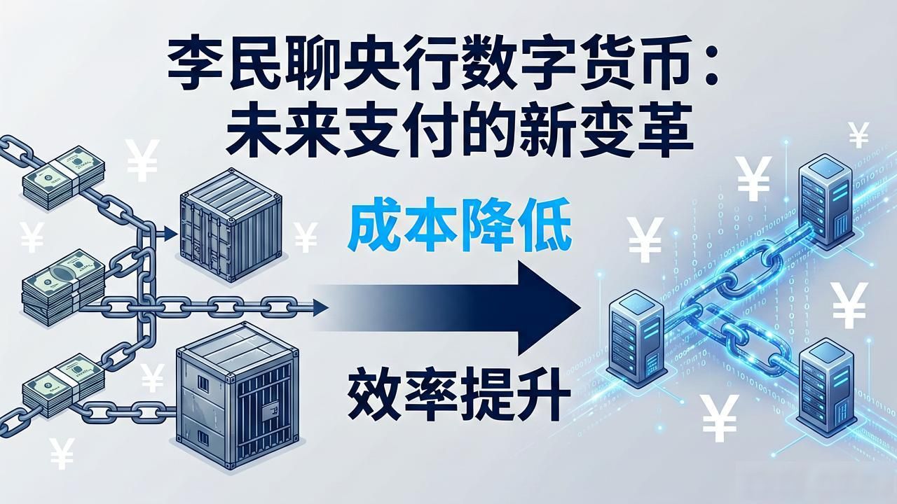 李民聊央行数字货币：未来支付的新变革
