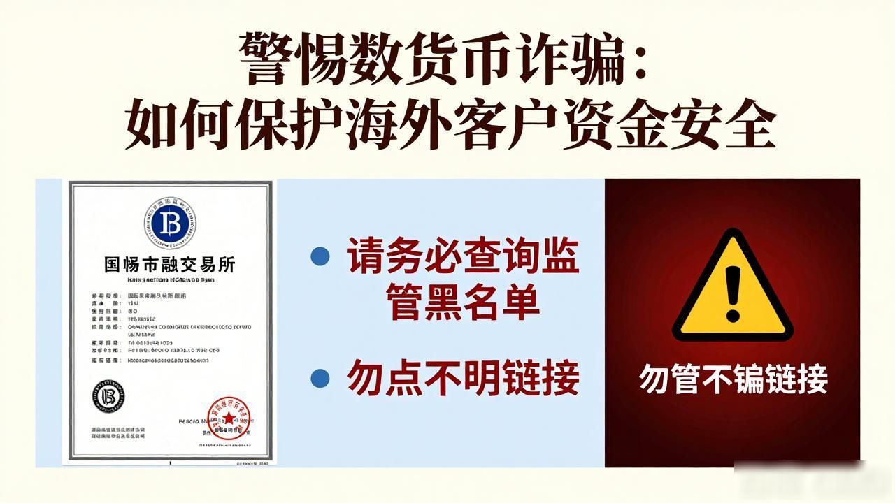 警惕数字货币诈骗：如何保护海外客户资金安全