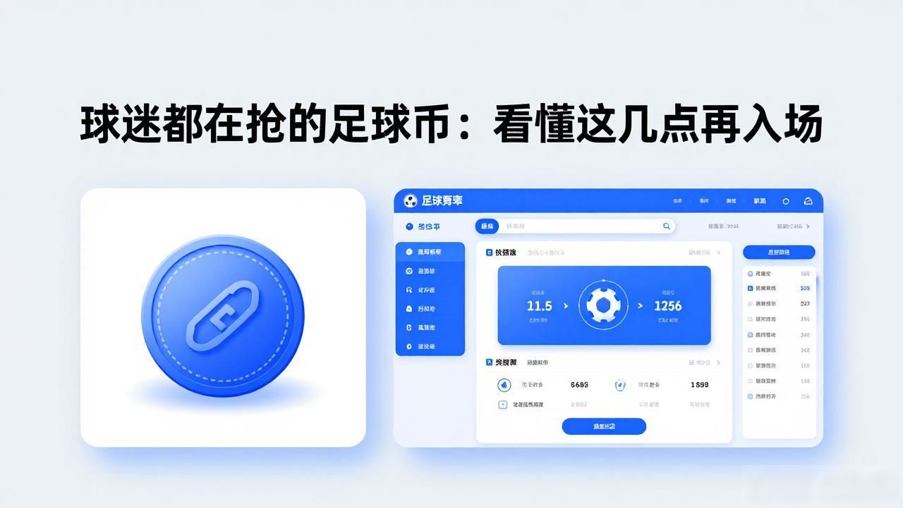 球迷都在抢的足球币：看懂这几点再入场