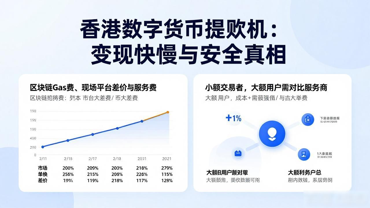 香港数字货币提款机：变现快慢与安全真相
