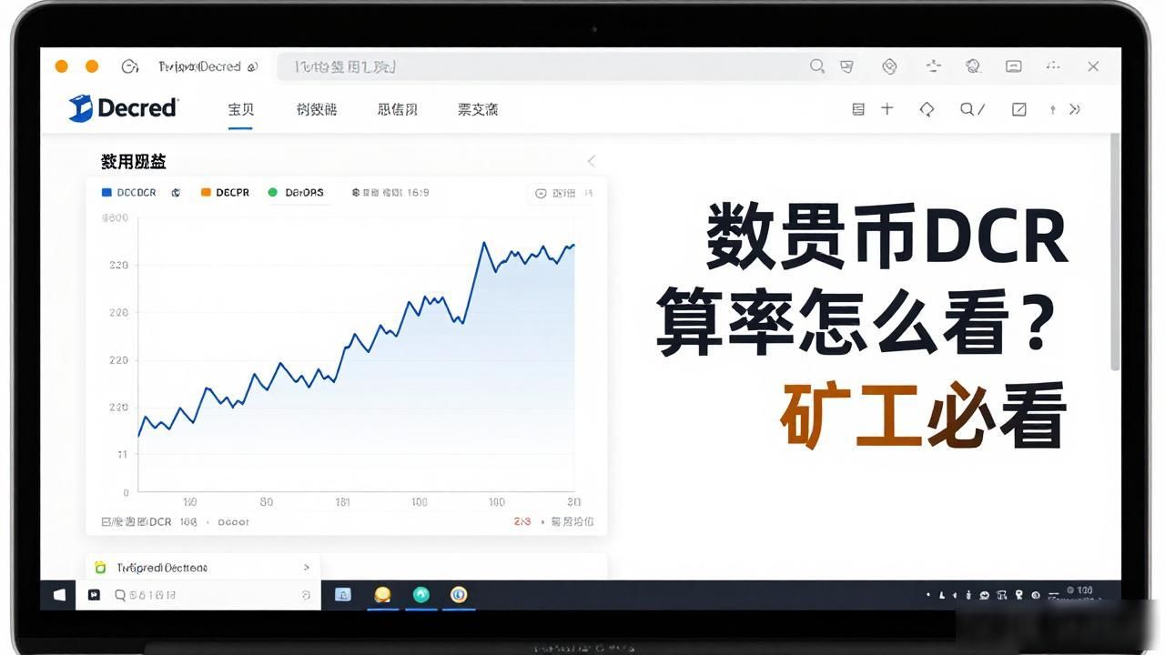 数字货币DCR算率怎么看？矿工必看