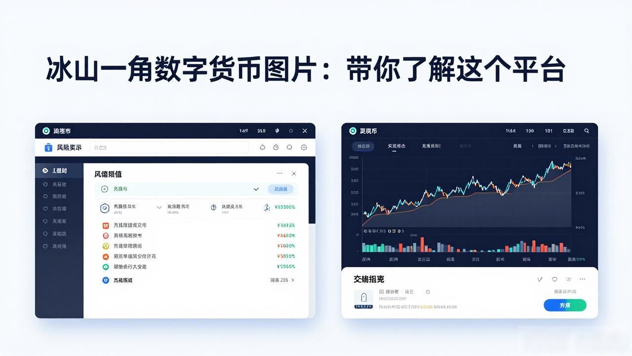 冰山一角数字货币图片：带你了解这个平台