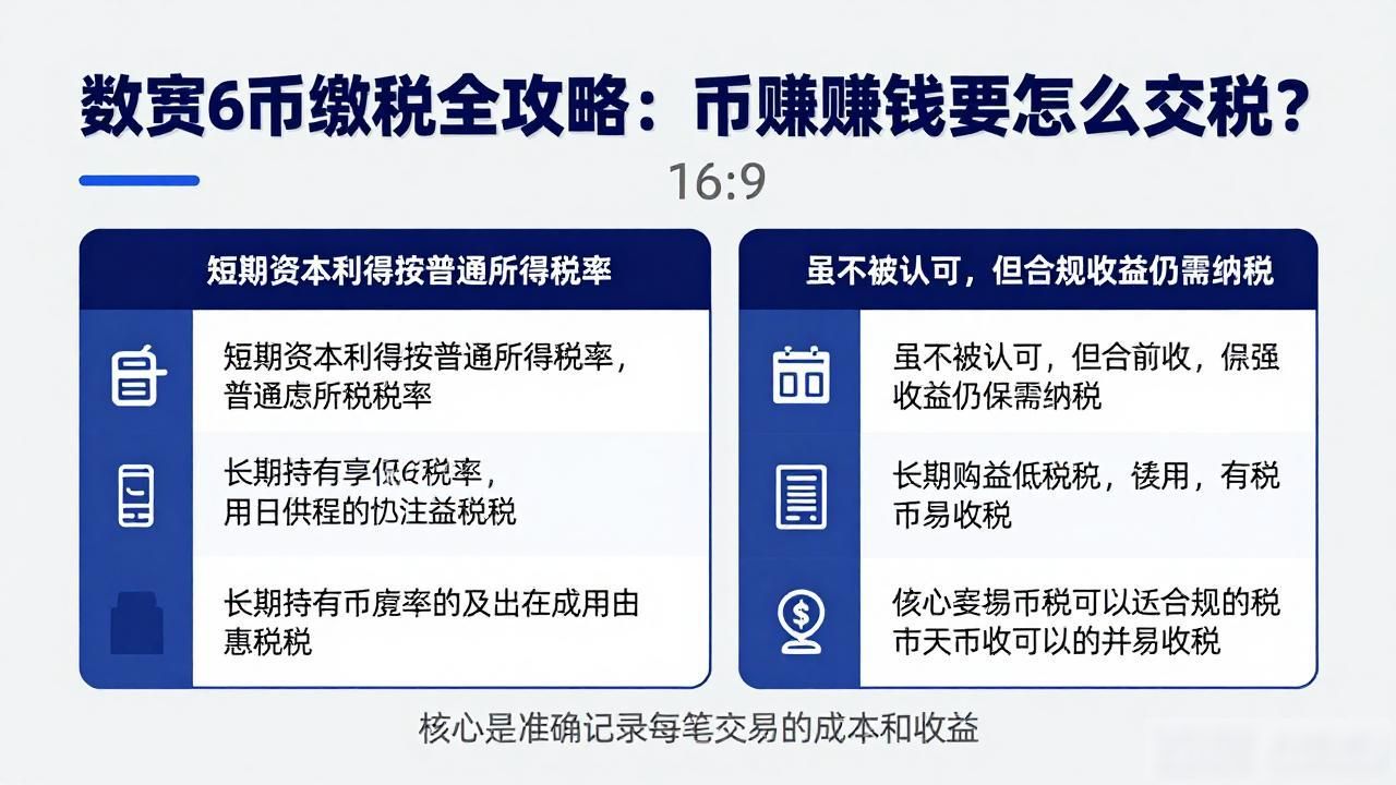 数字货币缴税全攻略：炒币赚的钱要怎么交税？