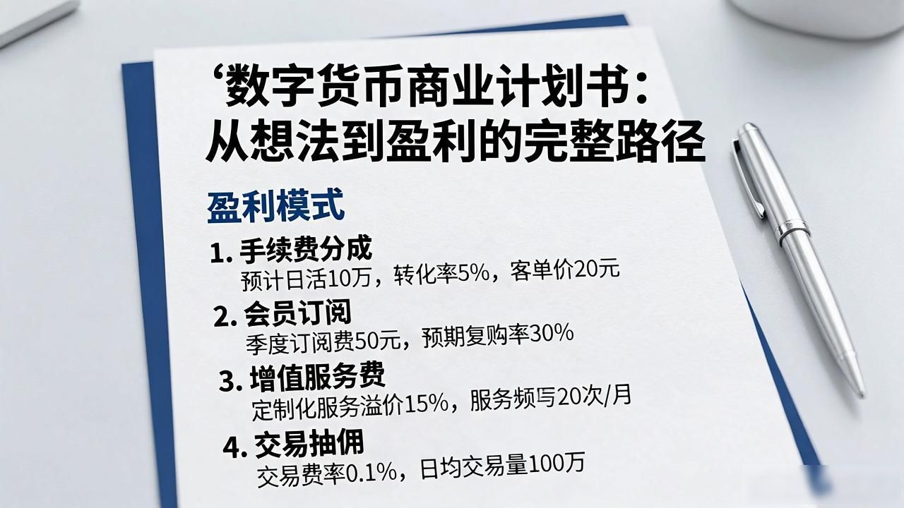 数字货币盈利模式设计_数字货币商业计划书痛点解决_数字货币商业计划