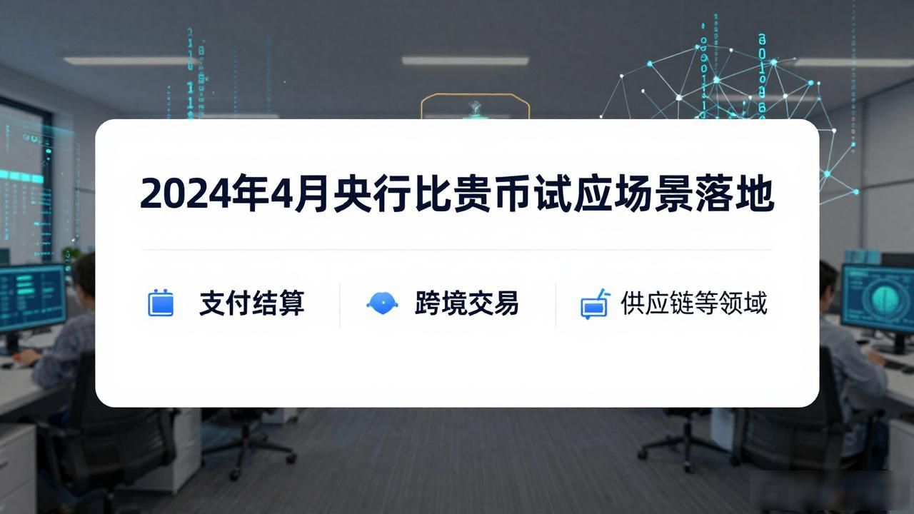 供应链金融数字人民币应用_央行数字货币4月_CBDC试点范围扩大