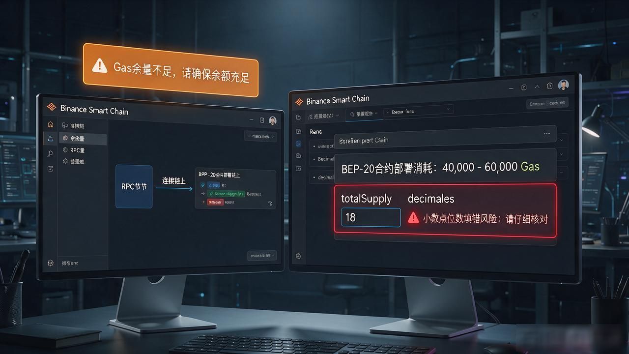 币安链发行数字货币的完整实操流程，关键细节和常见坑都讲到了