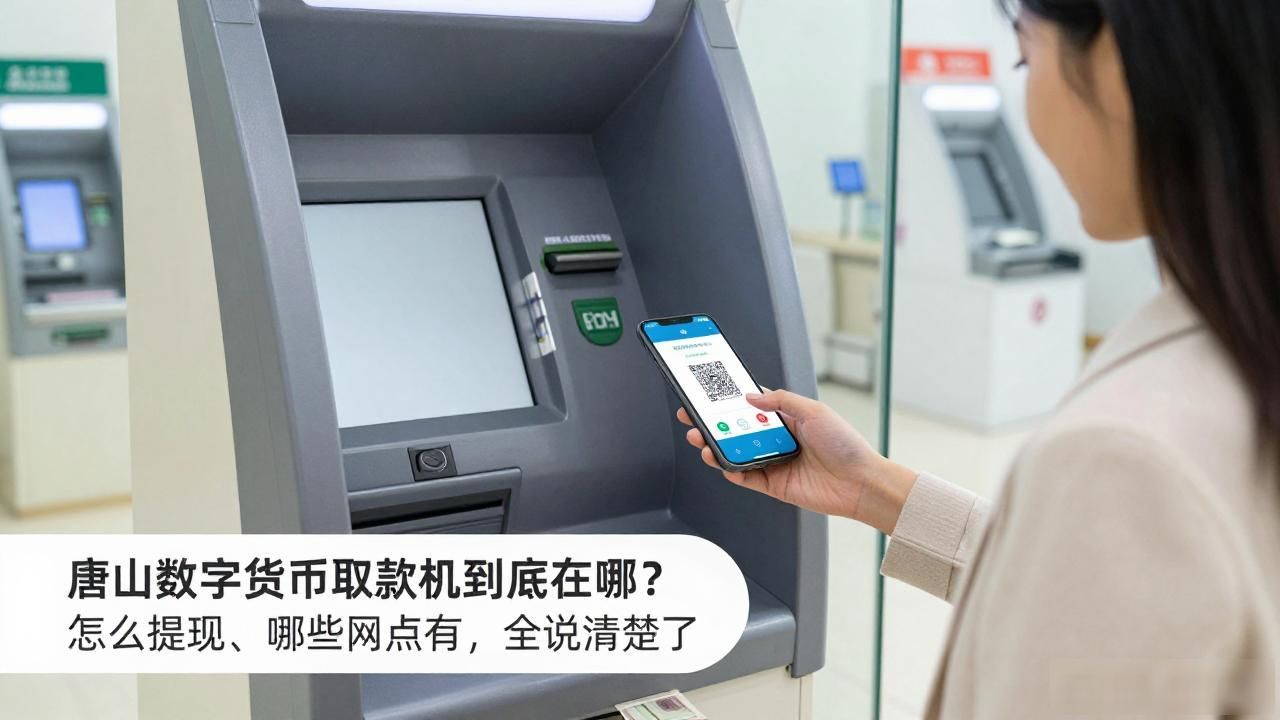 唐山数字货币取款机到底在哪？怎么提现、哪些网点有，全说清楚了
