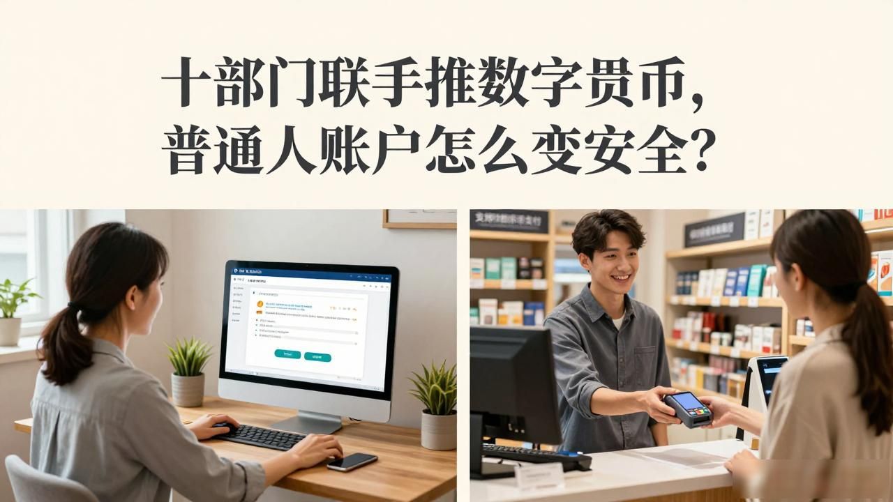 十部门联手推数字货币，普通人账户怎么变安全？