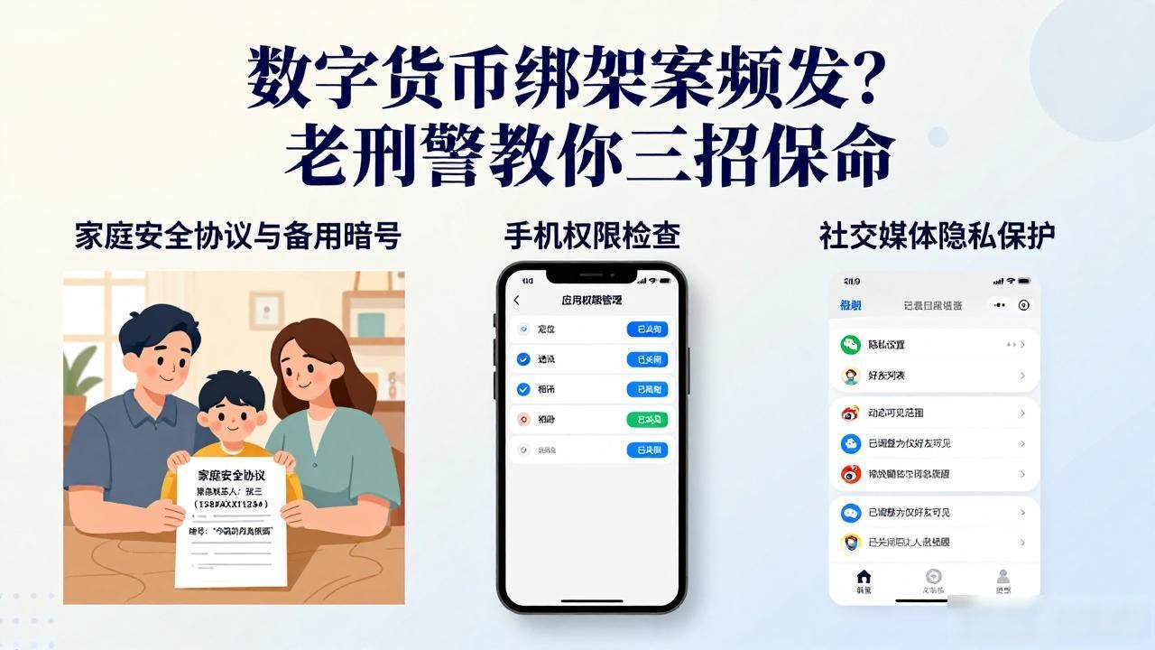 数字货币绑架案频发？老刑警教你三招保命