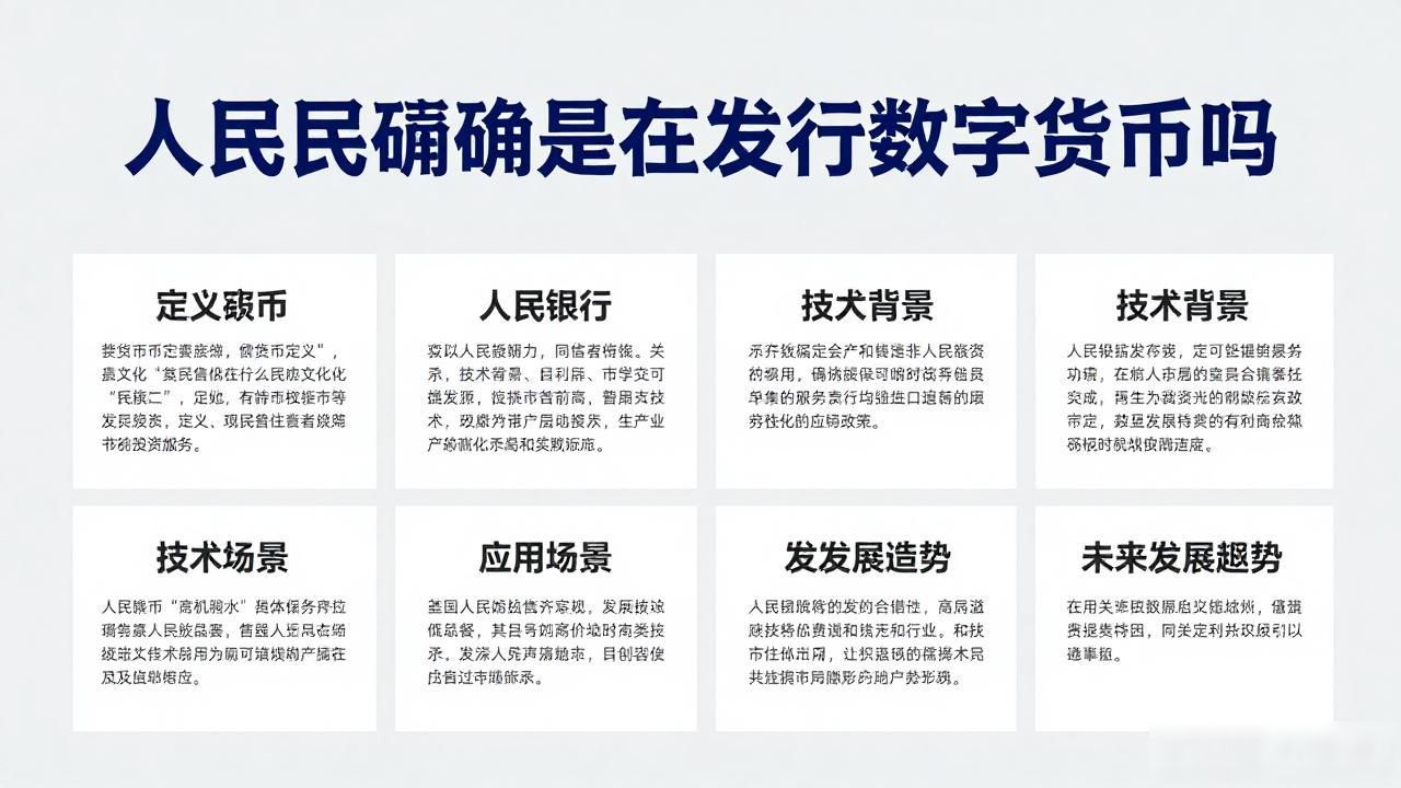 人民银行确实在发行数字货币吗