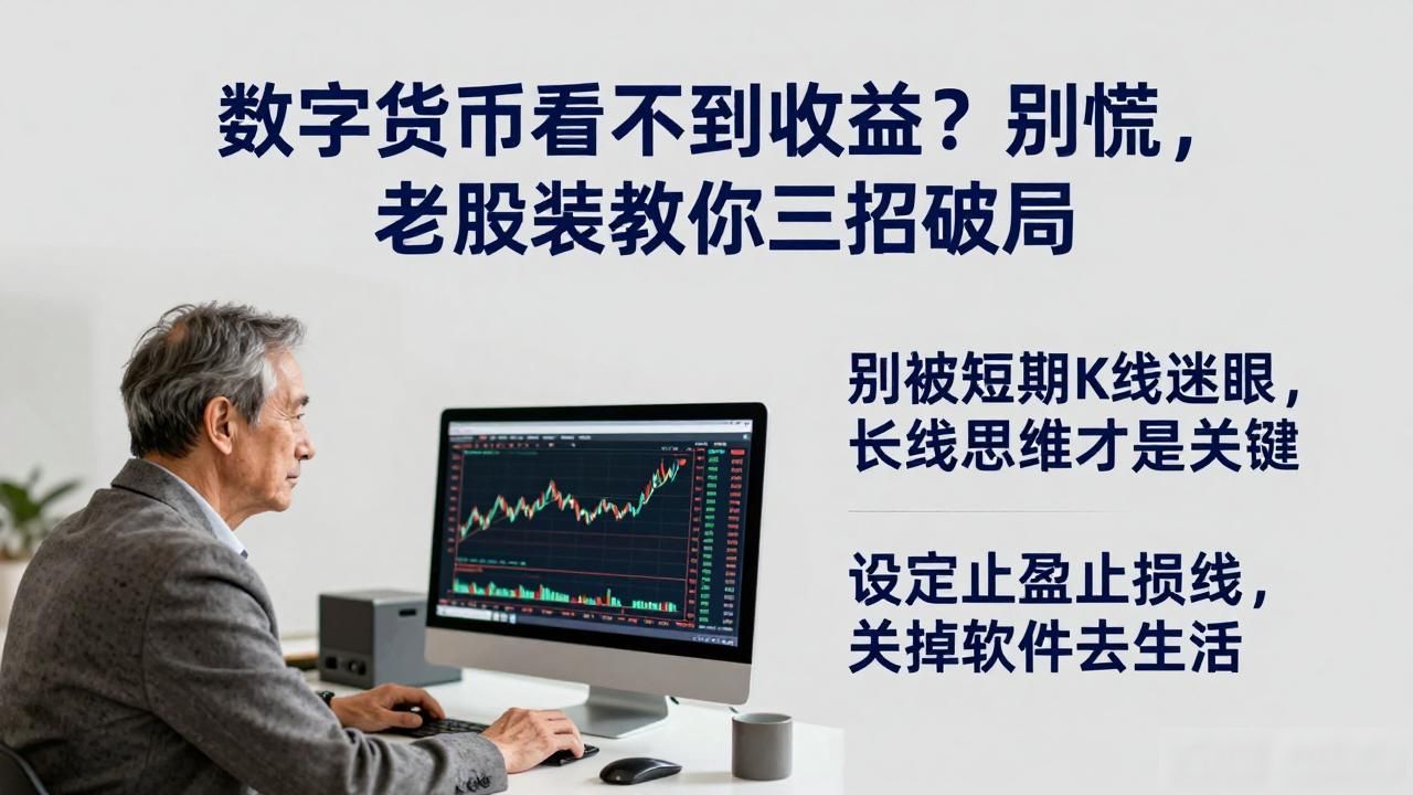 数字货币看不到收益？别慌，老股民教你三招破局