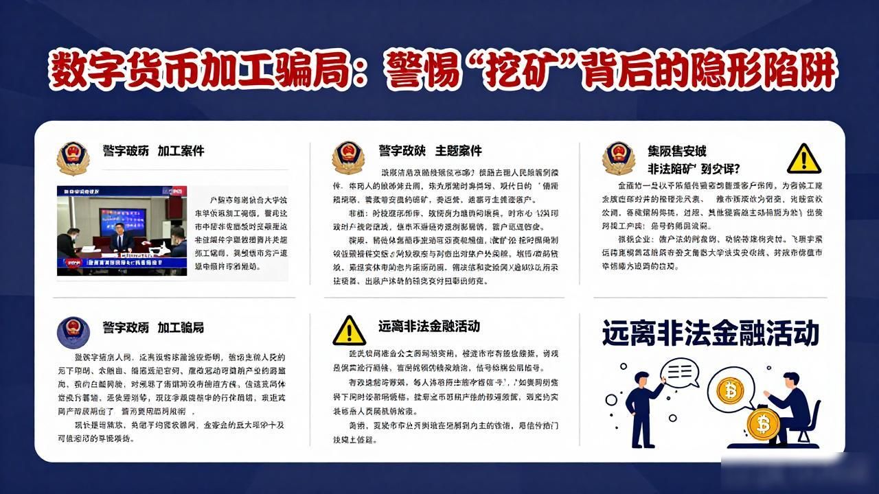 数字货币加工骗局：警惕“挖矿”背后的隐形陷阱