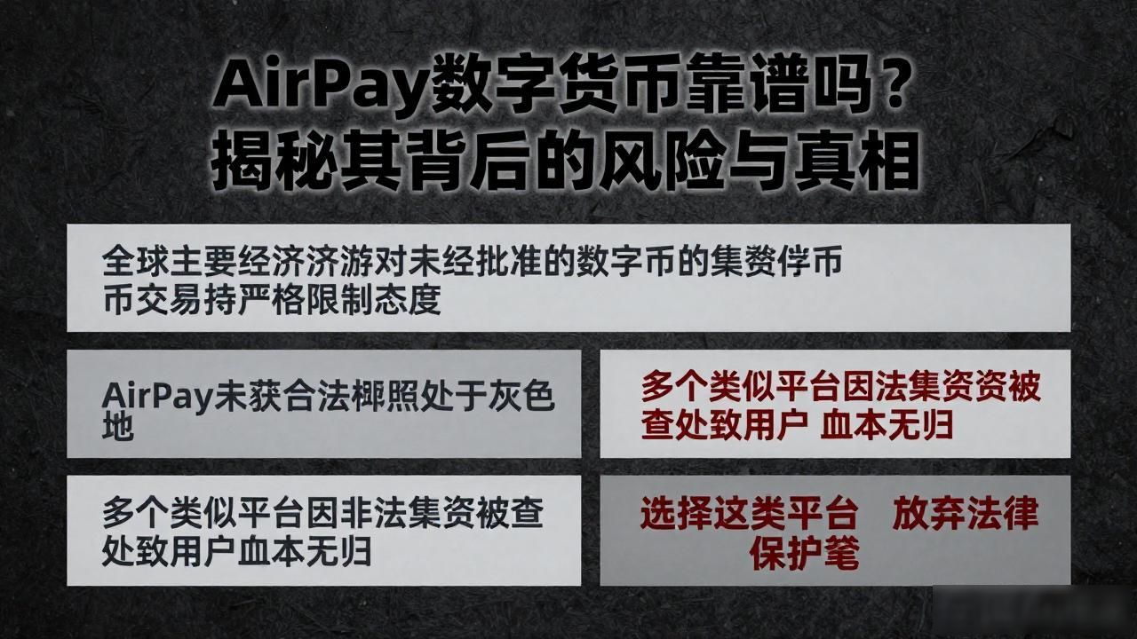 AirPay数字货币靠谱吗？揭秘其背后的风险与真相