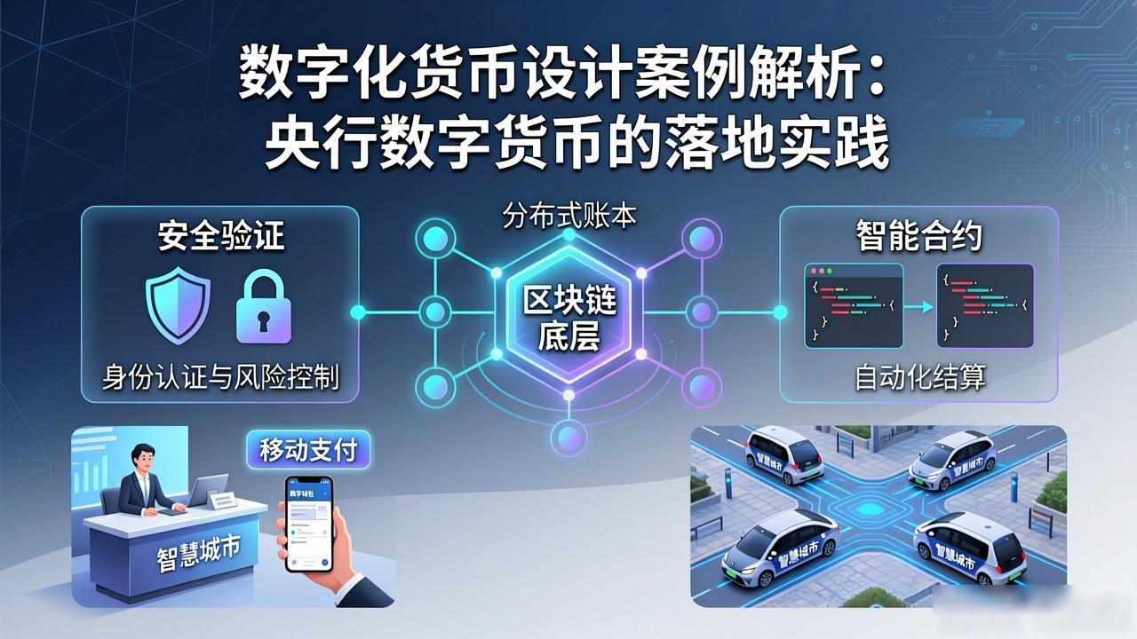 数字化货币设计案例解析：央行数字货币的落地实践