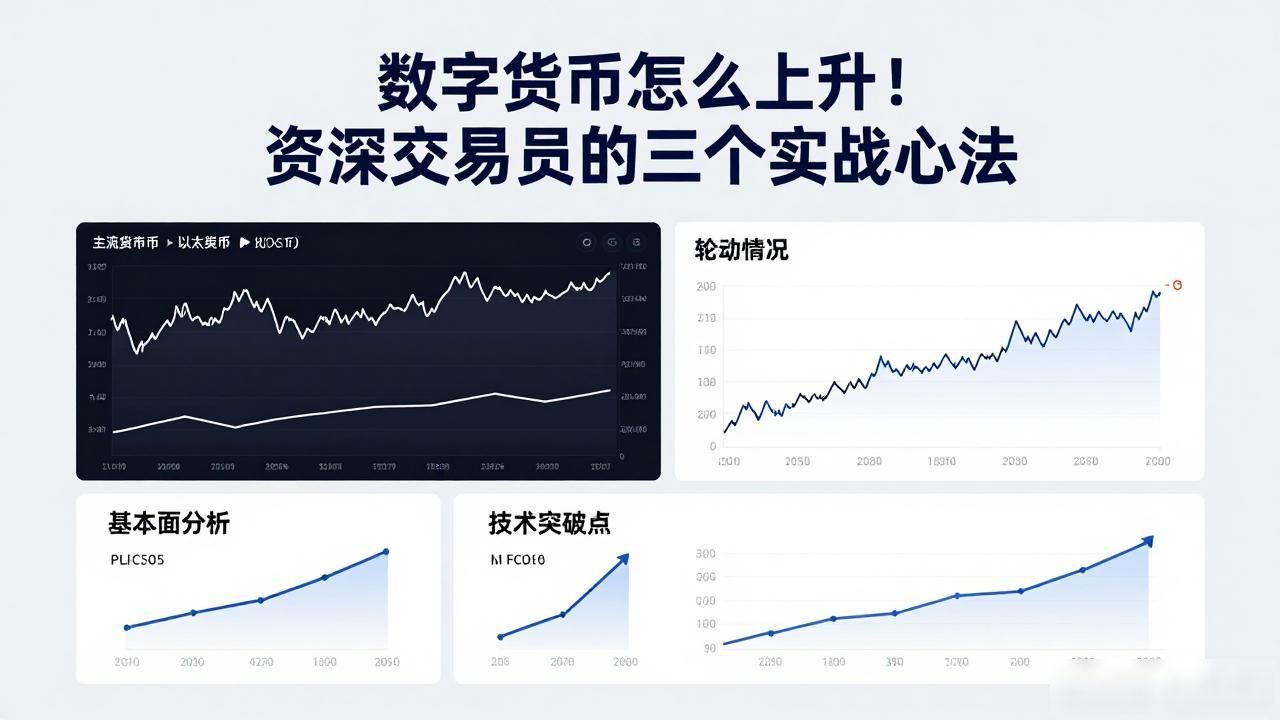 数字货币怎么上升？资深交易员的三个实战心法