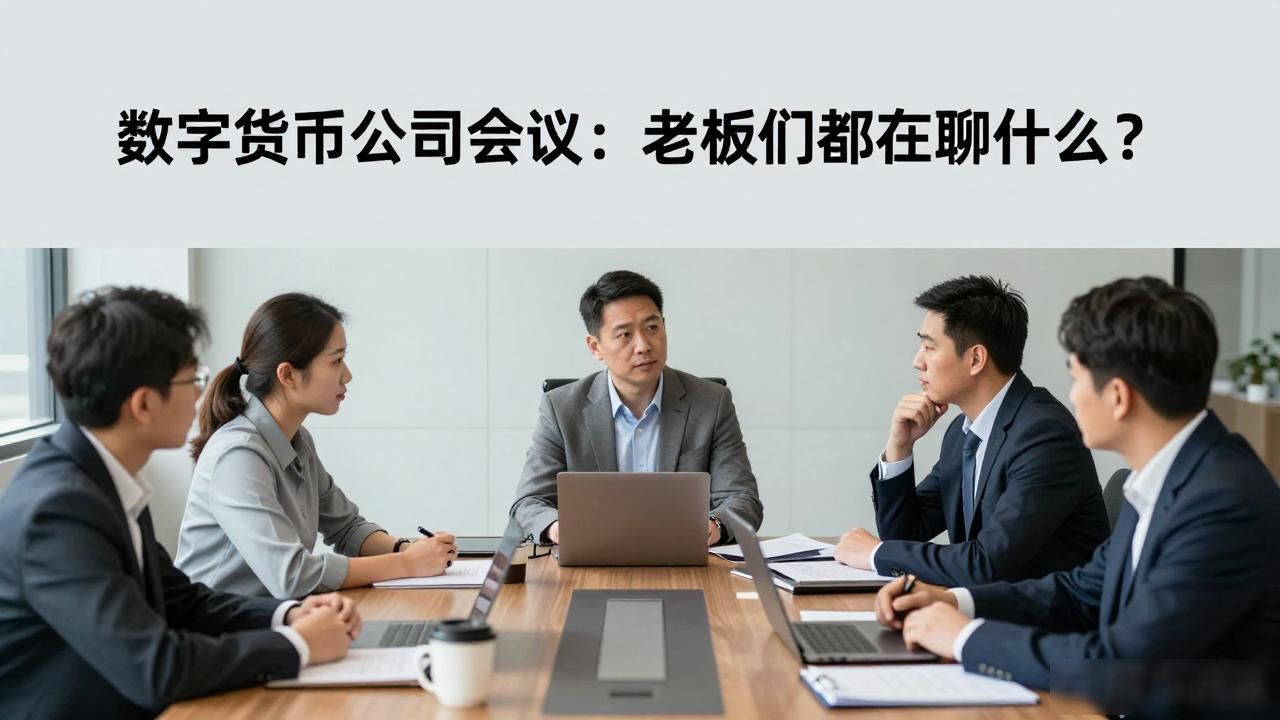 数字货币公司会议：老板们都在聊什么？
