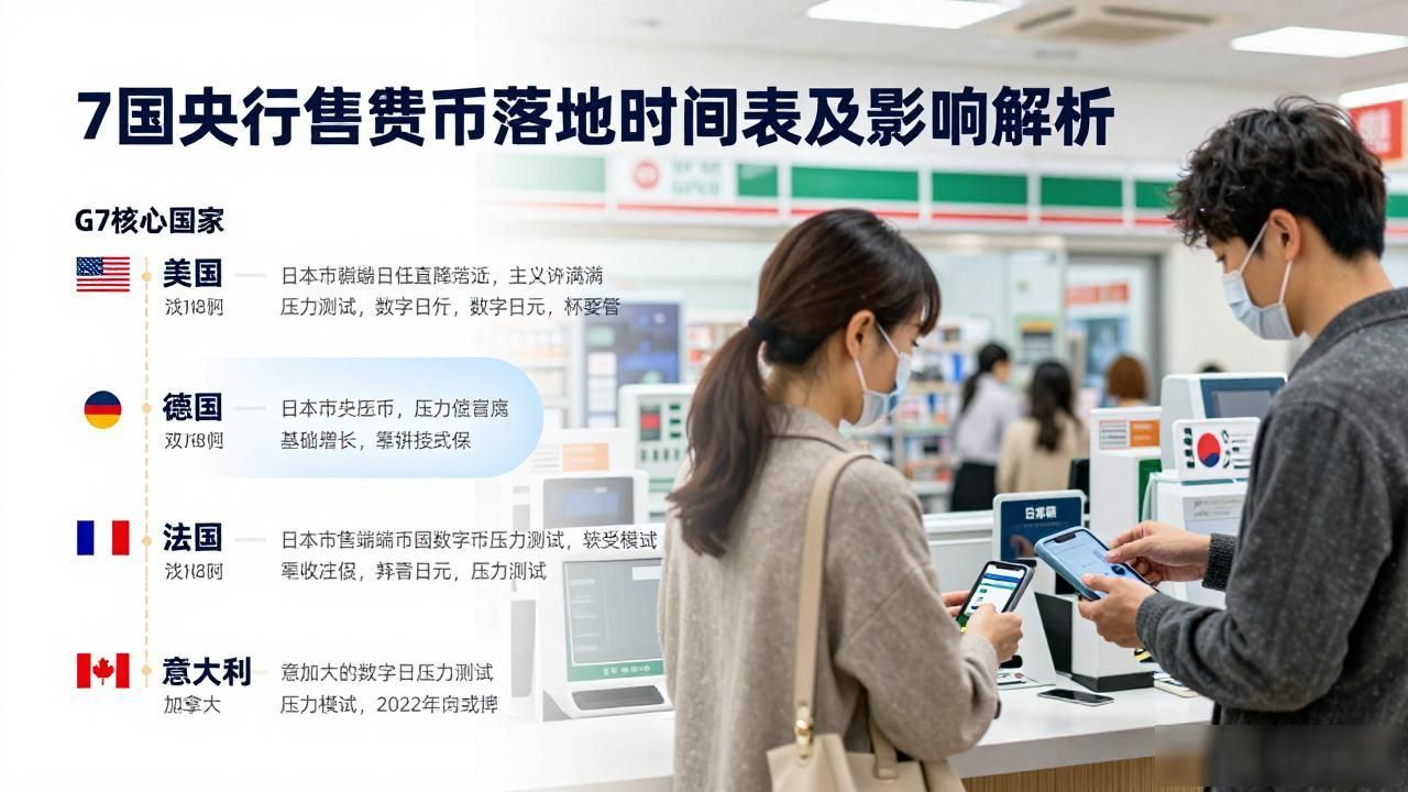 7国央行数字货币落地时间表及影响解析