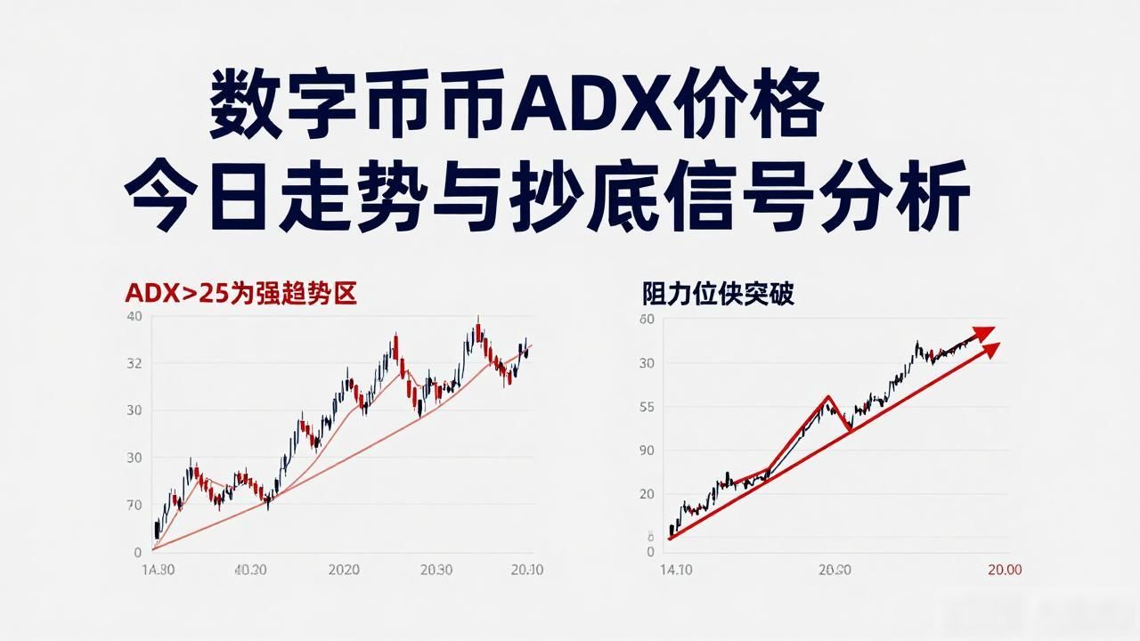 数字货币ADX价格今日走势与抄底信号分析
