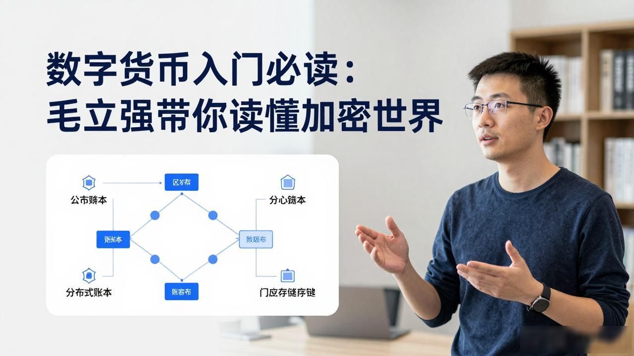 数字货币入门必读：毛立强带你读懂加密世界