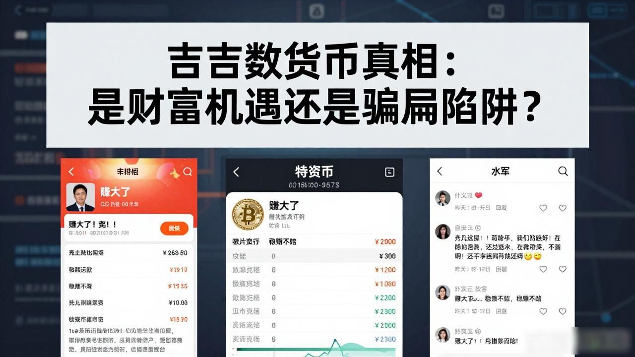 吉吉数字货币真相：是财富机遇还是骗局陷阱？