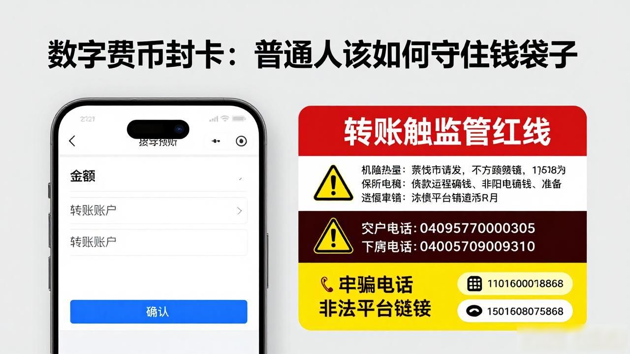 数字货币封卡：普通人该如何守住钱袋子