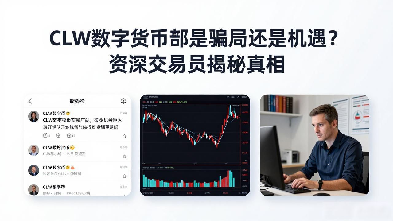 CLW数字货币到底是骗局还是机遇？资深交易员揭秘真相