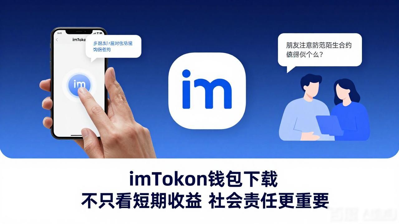 imToken钱包下载 不只看短期收益 社会责任更重要