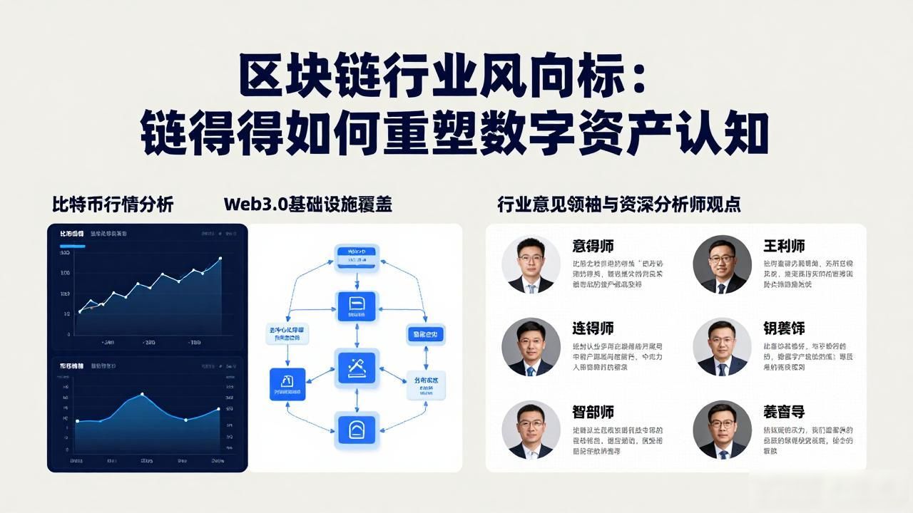 区块链行业风向标：链得得如何重塑数字资产认知