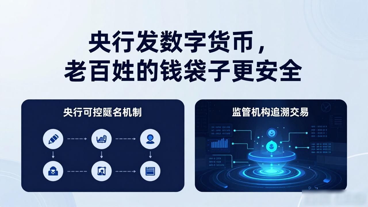央行发数字货币，老百姓的钱袋子更安全