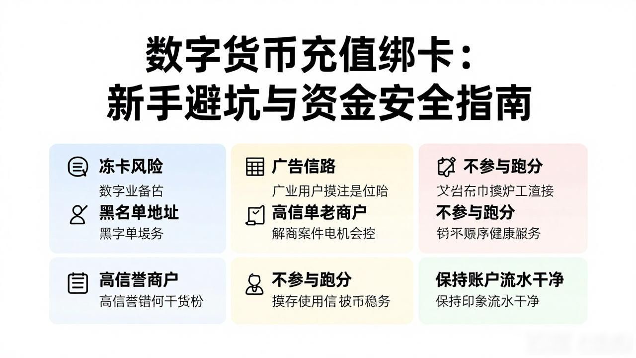 数字货币充值绑卡：新手避坑与资金安全指南