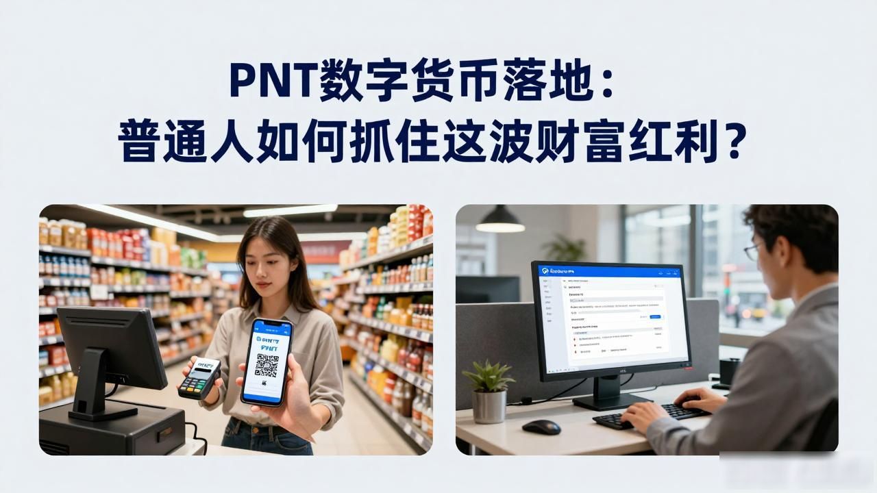 PNT数字货币落地：普通人如何抓住这波财富红利？