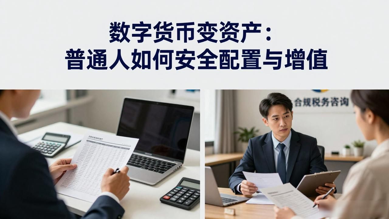 数字货币变资产：普通人如何安全配置与增值