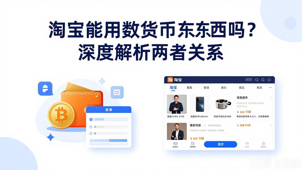 淘宝能用数字货币买东西吗？深度解析两者关系