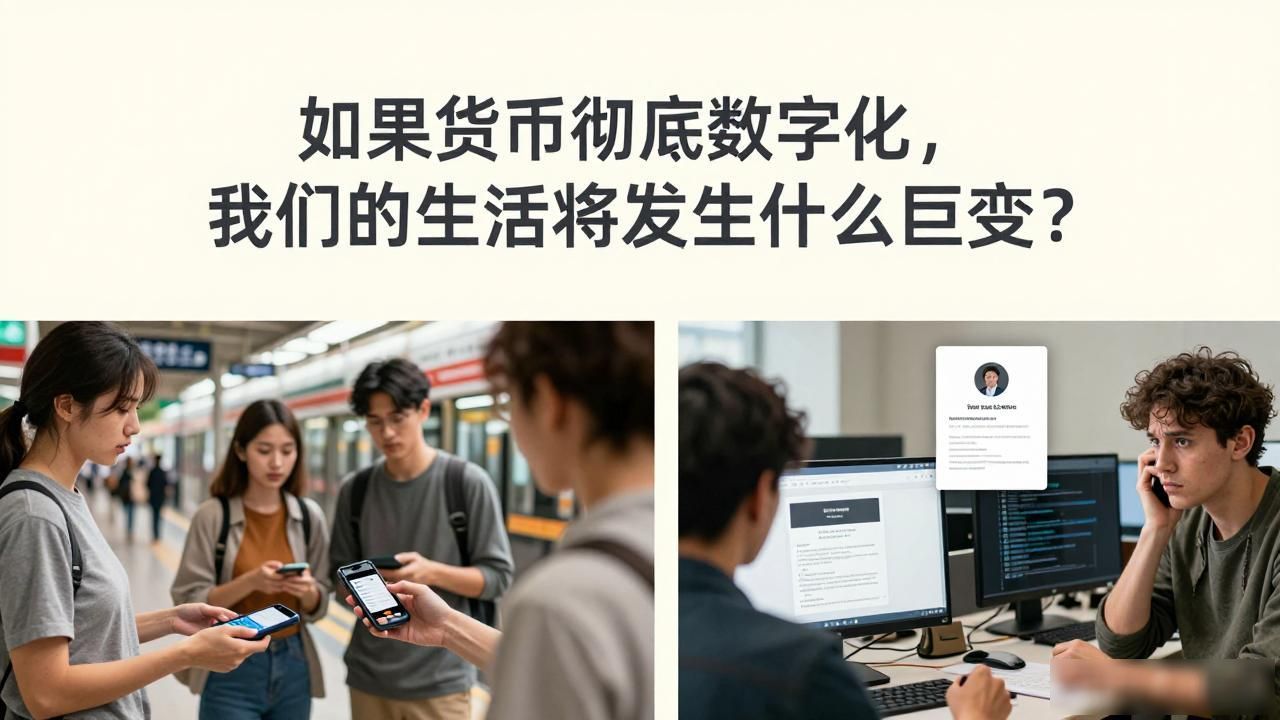 如果货币彻底数字化，我们的生活将发生什么巨变？