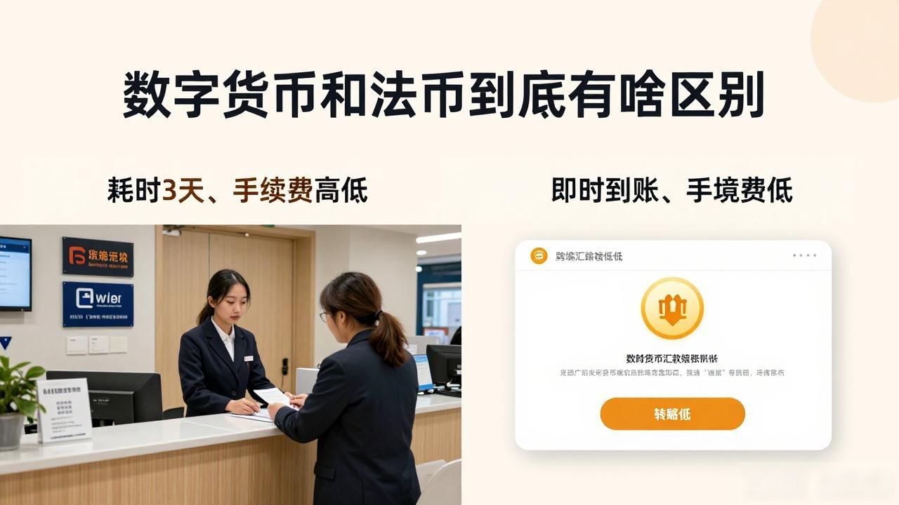 数字货币和法币到底有啥区别