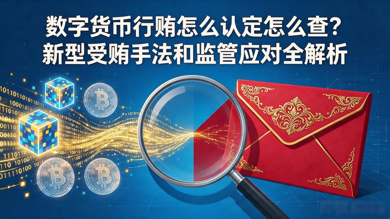 数字货币行贿怎么认定怎么查？新型受贿手法和监管应对全解析