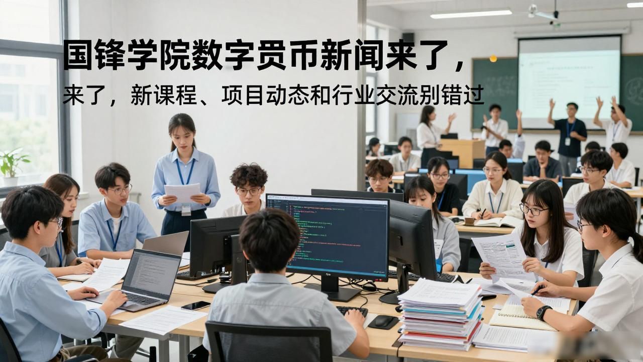 国锋学院数字货币新闻来了，最新课程、项目动态和行业交流别错过