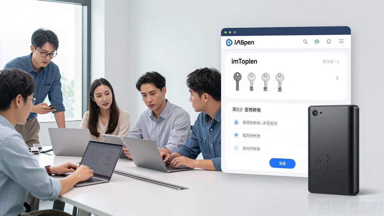 imToken冷钱包做项目管理，三步搞定资产安全
