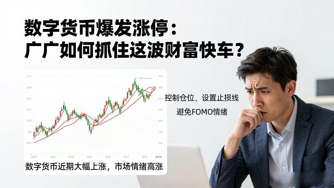 数字货币爆发涨停：散户如何抓住这波财富快车？