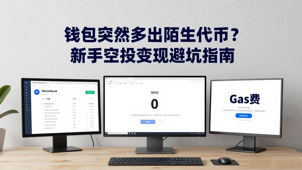 钱包突然多出陌生代币？新手空投变现避坑指南