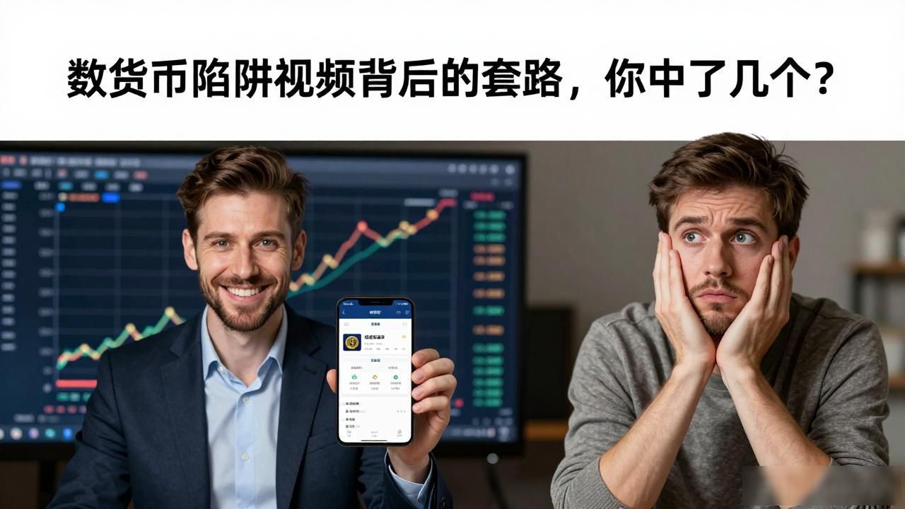 数字货币陷阱视频背后的套路，你中了几个？
