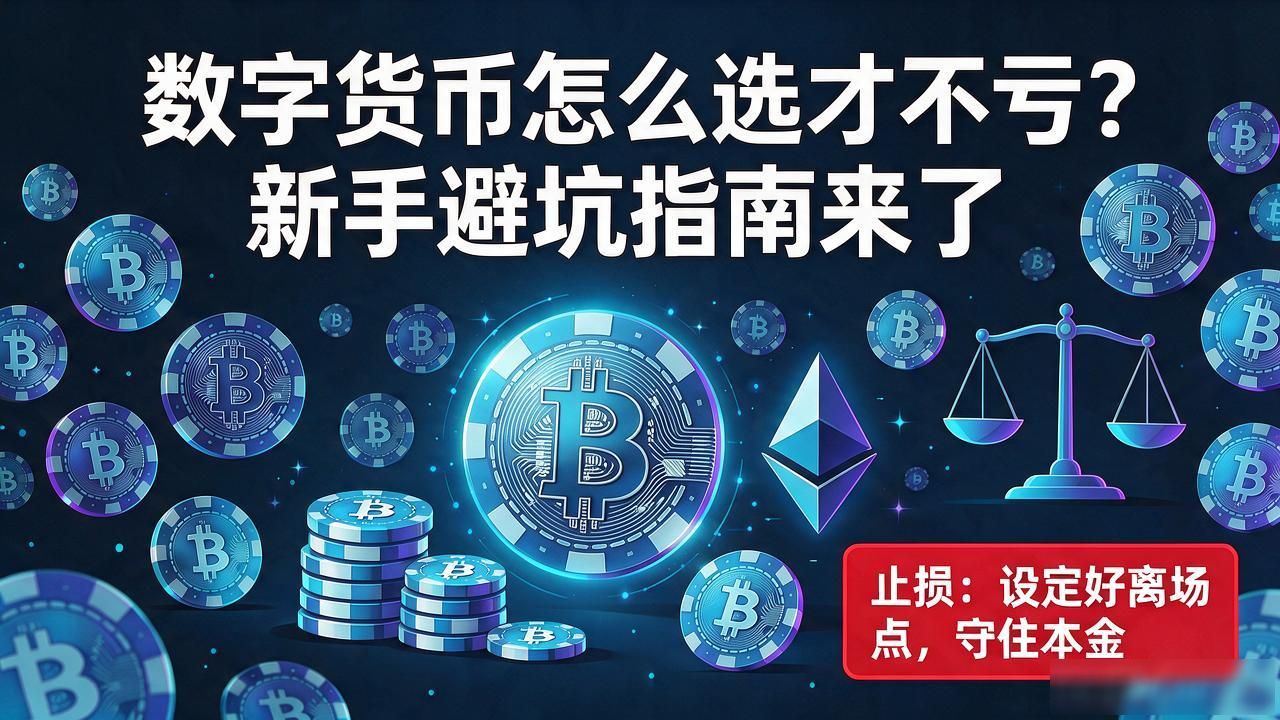 数字货币怎么选才不亏？新手避坑指南来了
