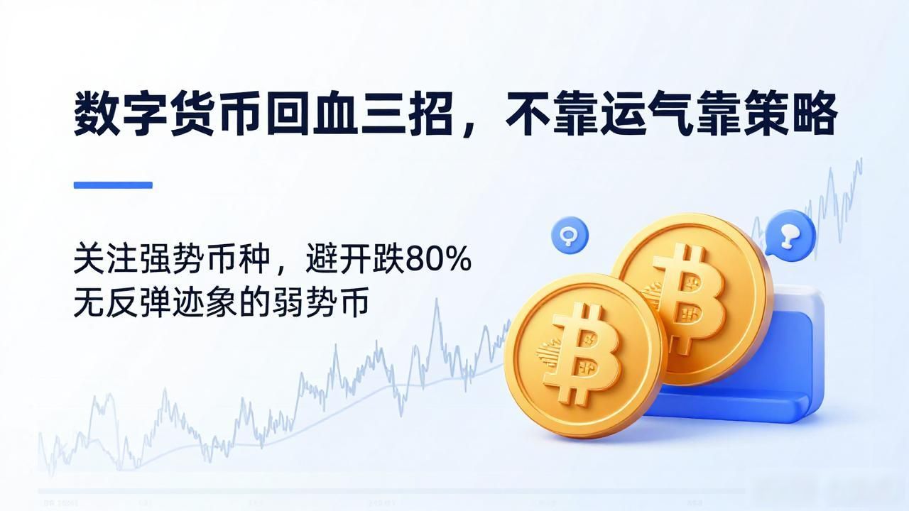 数字货币回血三招，不靠运气靠策略