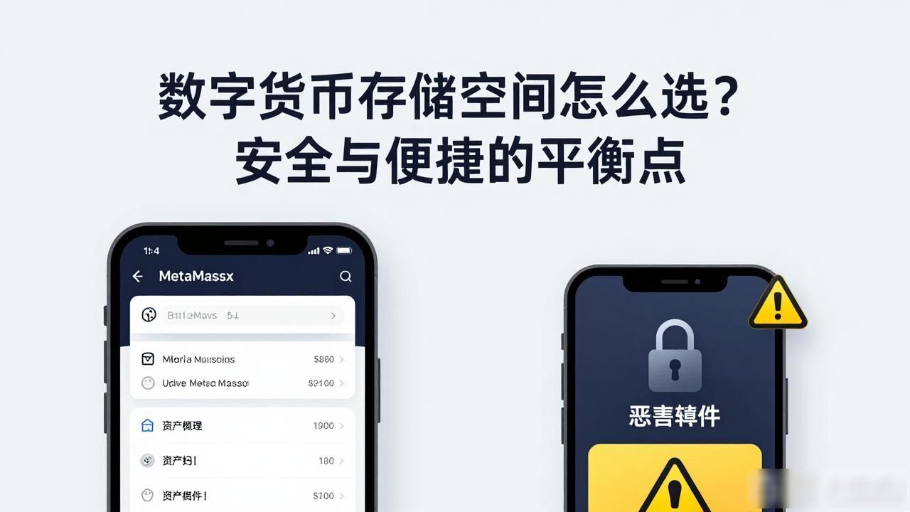 数字货币存储空间怎么选？安全与便捷的平衡点
