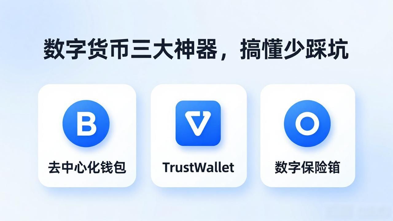 数字货币三大神器，搞懂少踩坑
