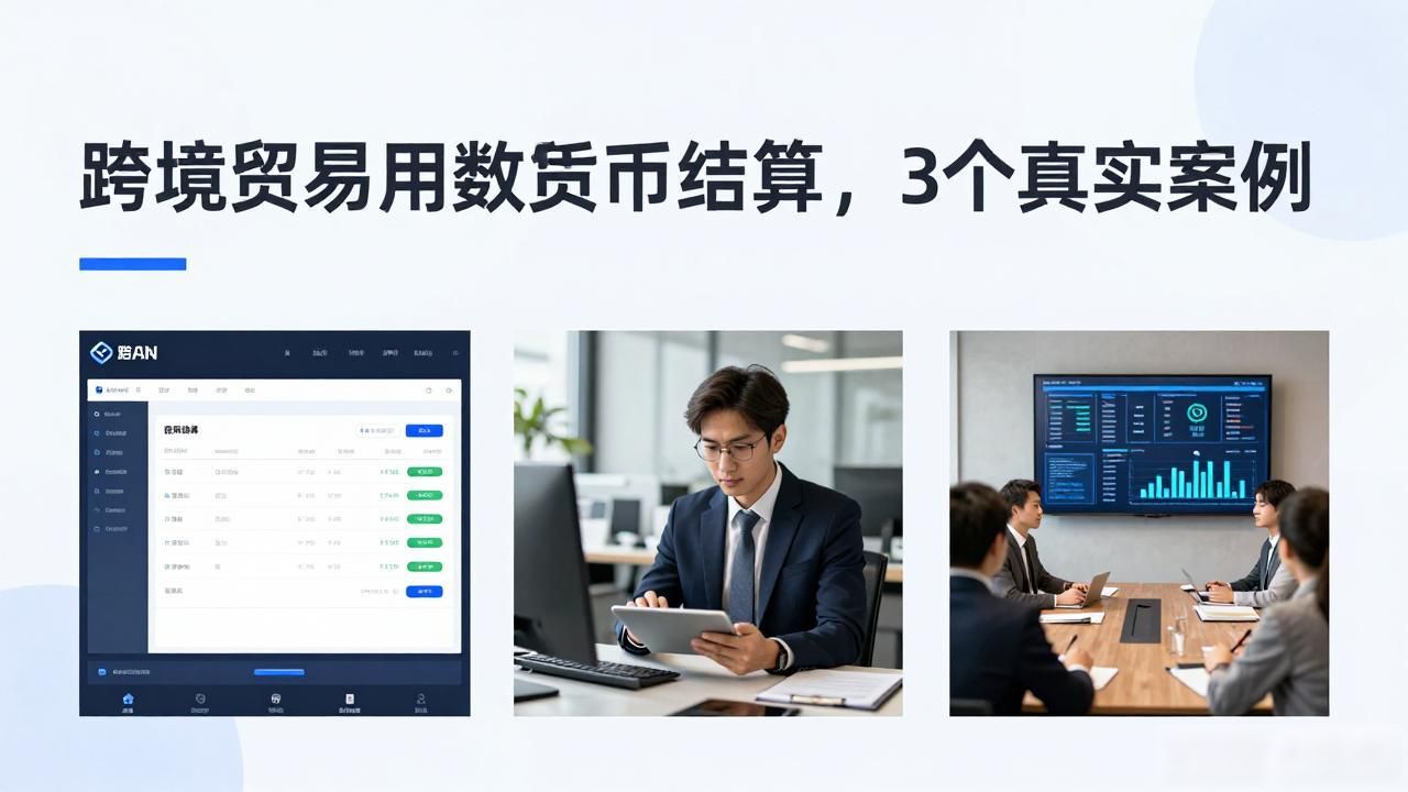 跨境贸易用数字货币结算，3个真实案例