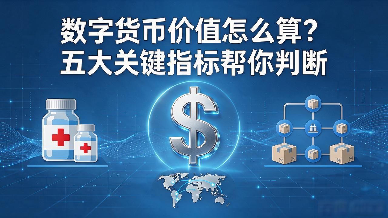 数字货币价值怎么算？五大关键指标帮你判断