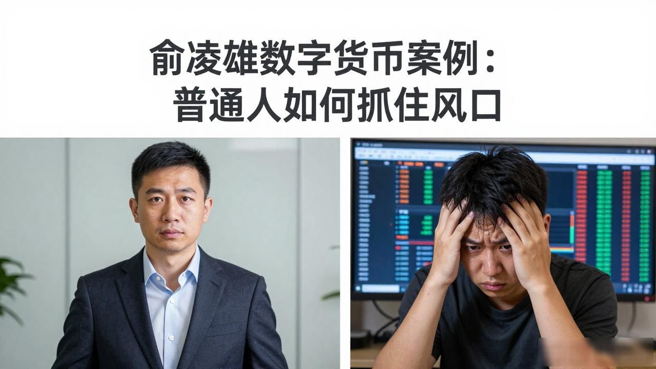 俞凌雄数字货币案例：普通人如何抓住风口