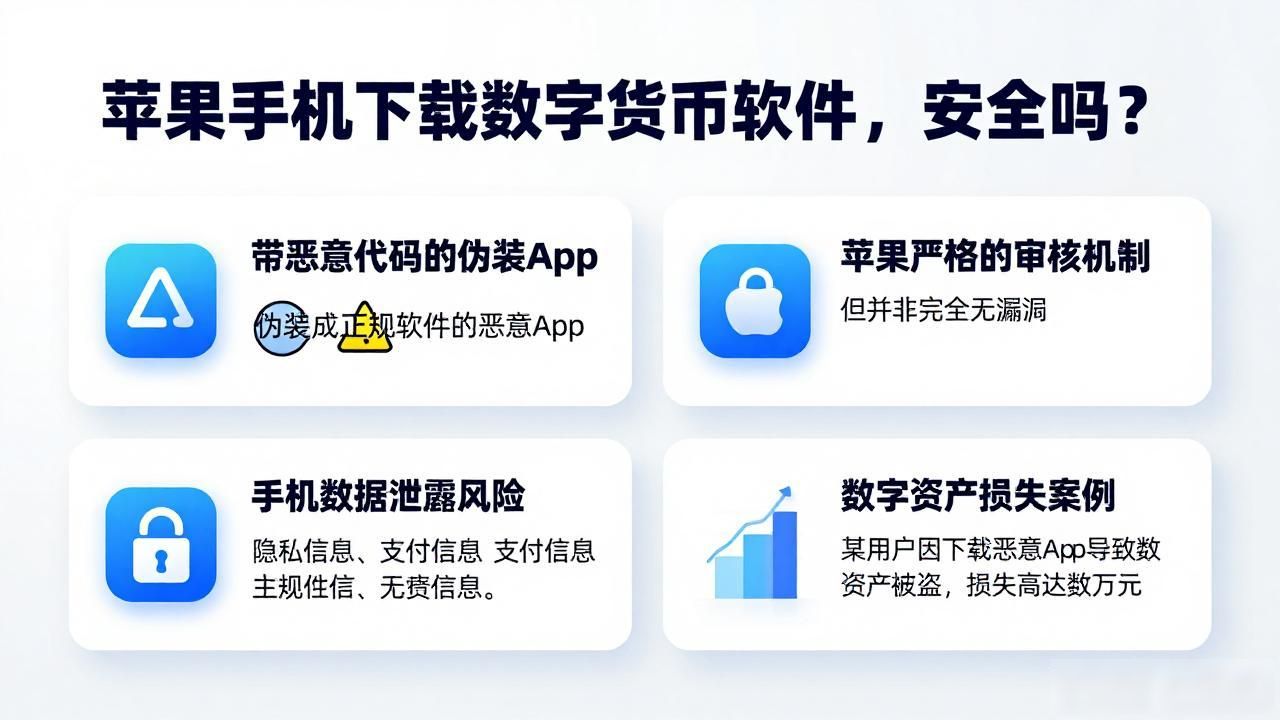 苹果手机下载数字货币软件，安全吗？
